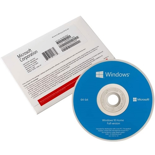 Windows 10 Home 64 bit NL 
DVD installatieschijf
OEM uitvoering
Kan kosteloos geupgrade worden naar Windows 11