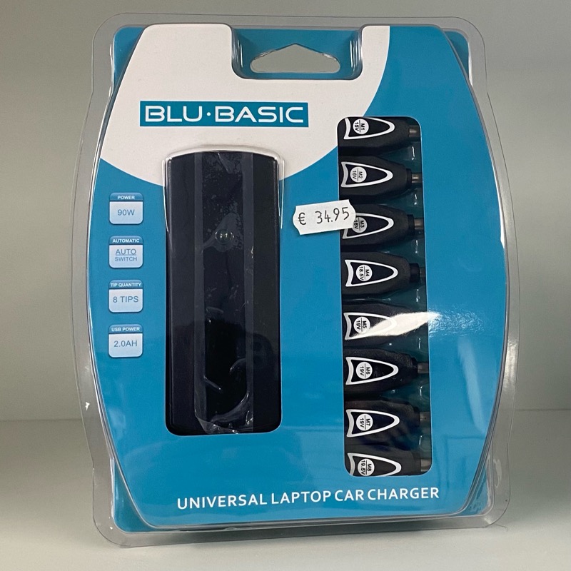 Universeel notebook auto lader