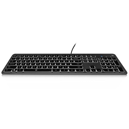 Illuminated wired keyboard 
EW3265
Low silent keys
