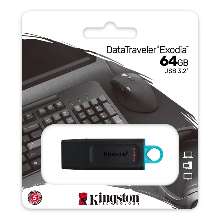 64 GB DataTraveler Exodia USB 3.2