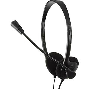 Stereo headset with microphone Deluxe