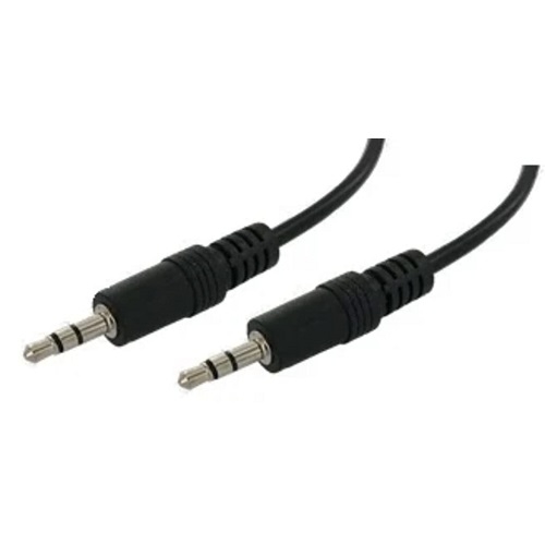 3.5 jack - 3.5 jack audio kabel 1m
3.5 jack male -> 3.5 jack male