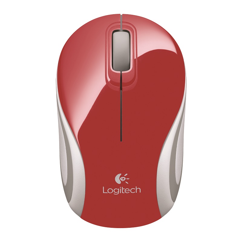 M187 Wireless Optical USB mouse rood