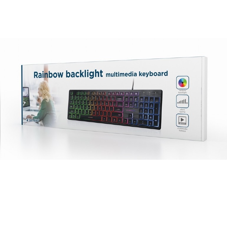 Multimedia toetsenbord Rainbow