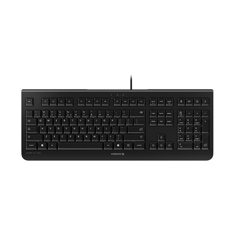 KC 1000 keyboard zwart